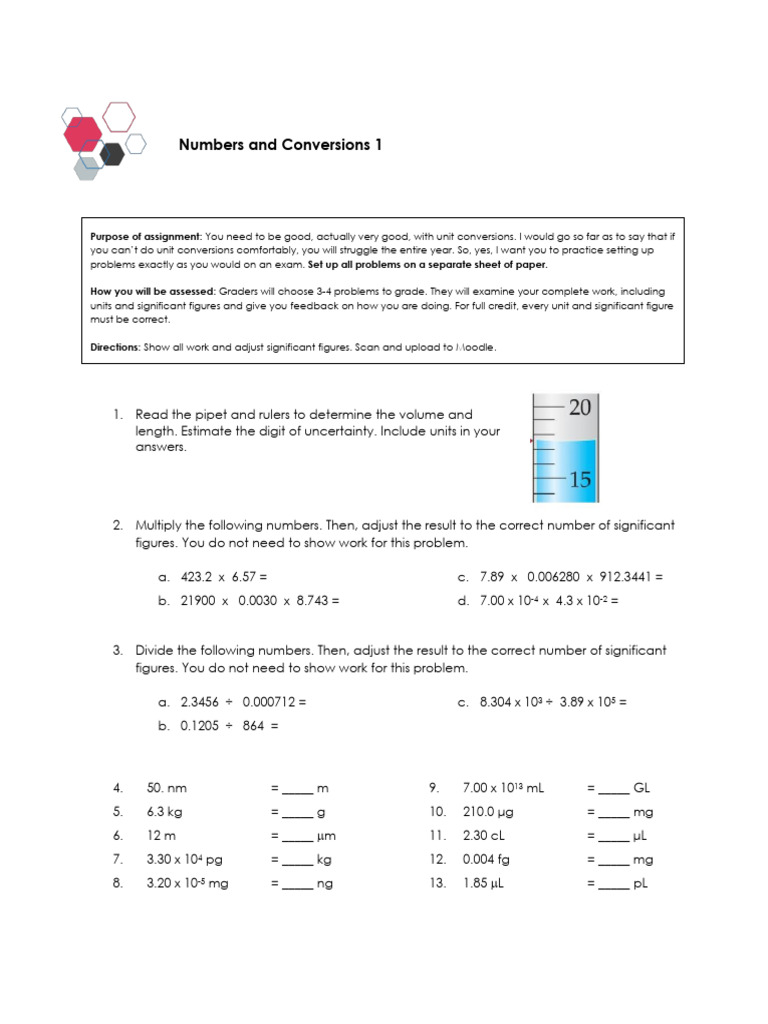 Numbers and Conversions 1 (Fall 2024) | PDF