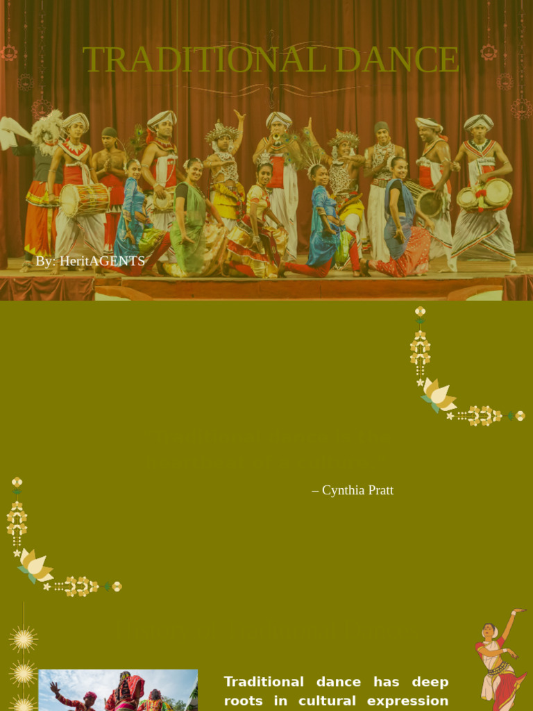 Understanding Traditional Dance Heritage | PDF | Dances