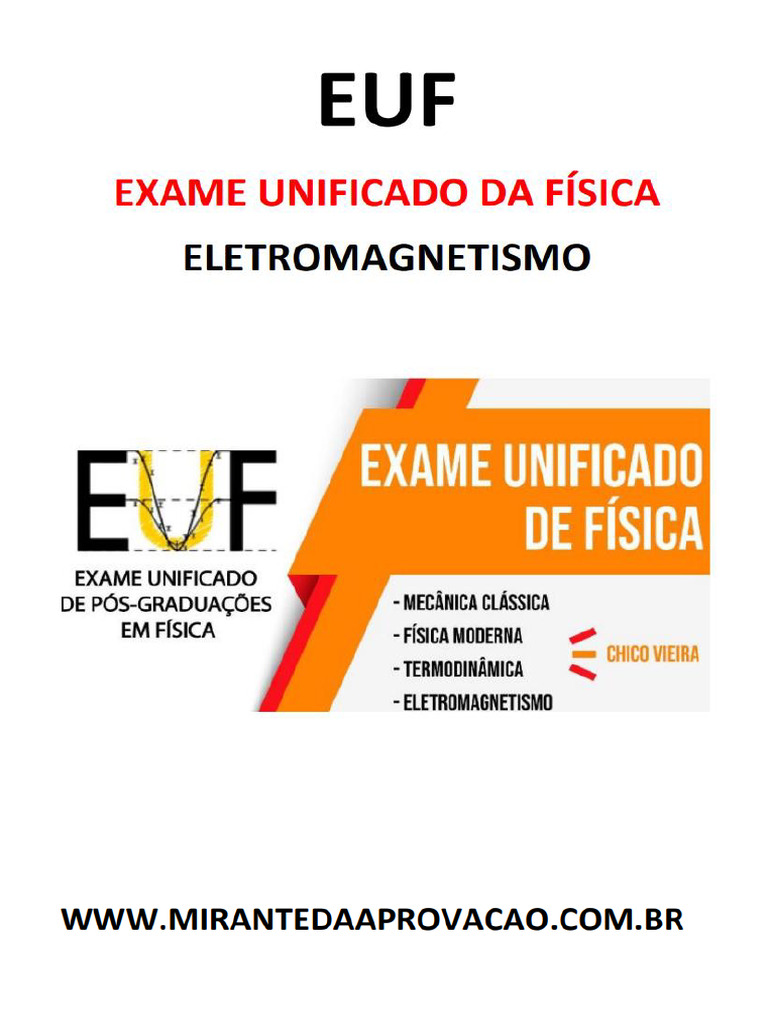 Questões de Física - EUF 2024 | PDF | Indutância | Eletricidade