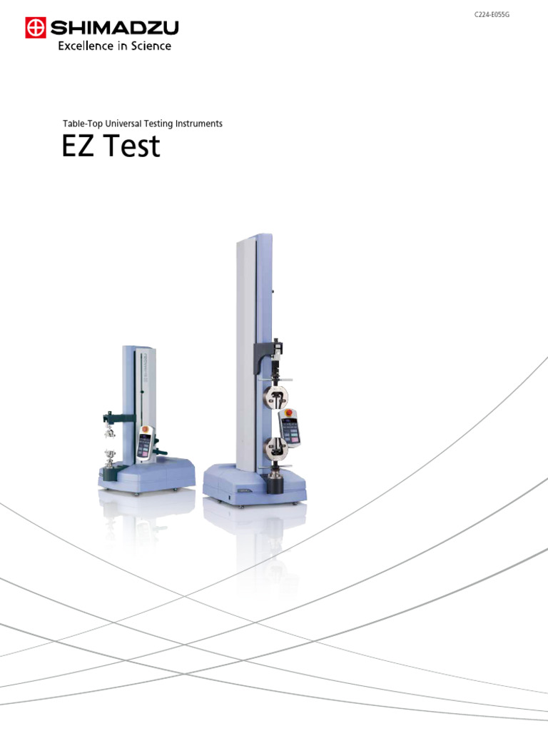 EZ Test: Compact Universal Testing Solutions | PDF | Tablet (Pharmacy ...