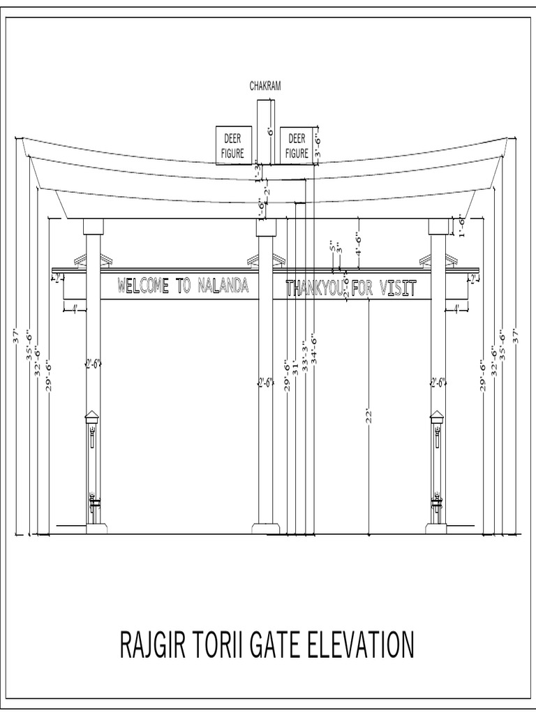 Torii Gate Measurement Specifications | PDF
