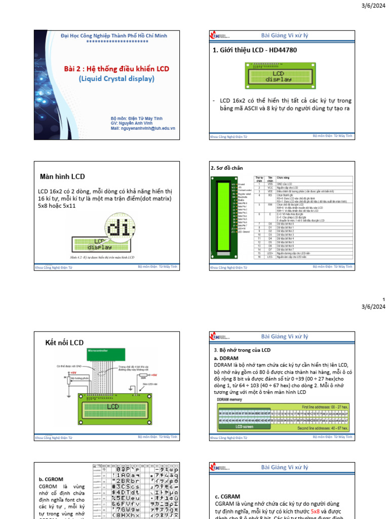 SV Bai 2 - He Thong Dieu Khien LCD | PDF