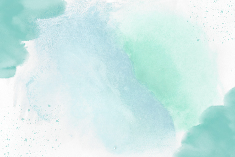 Blue Green Watercolor Linktree Background | PDF
