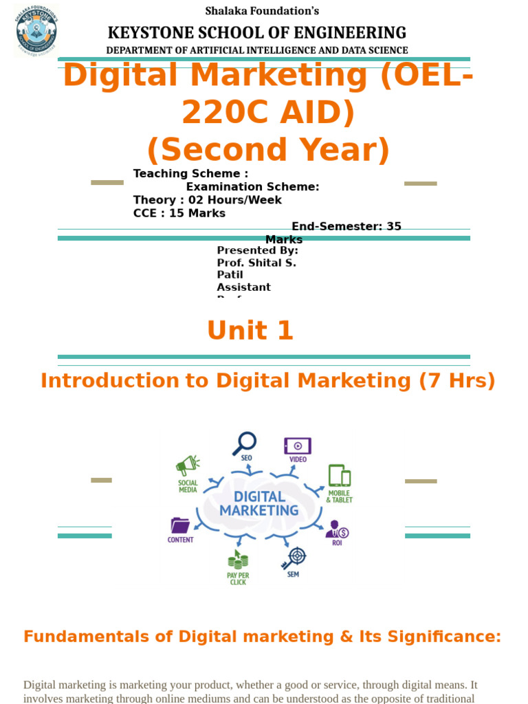 Digital Marketing Overview and Strategies | PDF | Digital Marketing ...