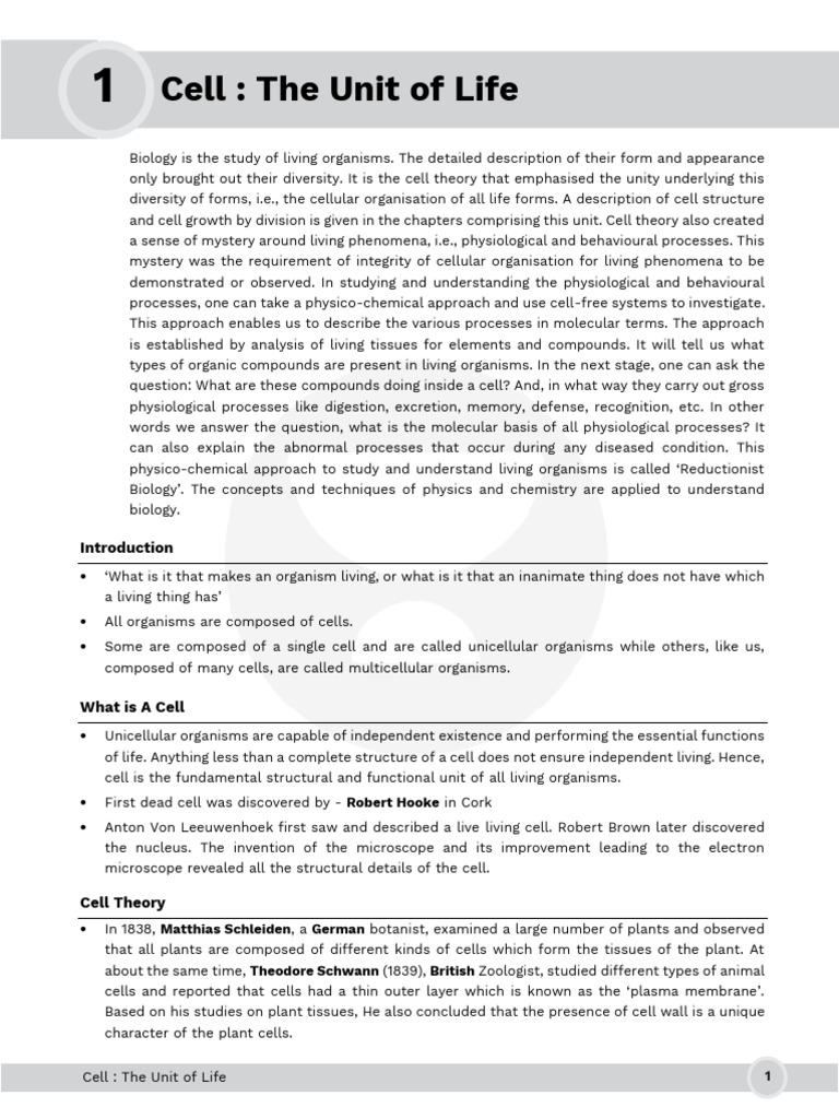 Understanding Cell Structure and Function | PDF | Endoplasmic Reticulum ...