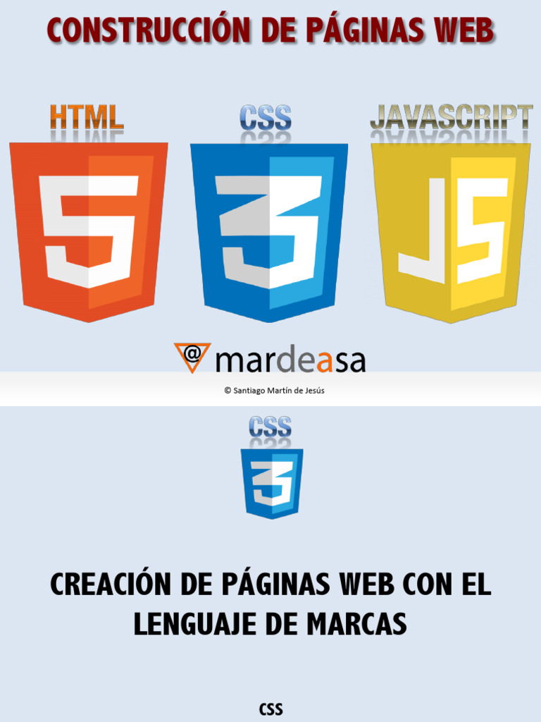 Introducción a CSS para Páginas Web | PDF | HTML | Programación de ...