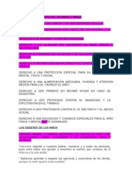 DERECHOS Y DEBERES DE LOS NIÑOS Y NIÑAS