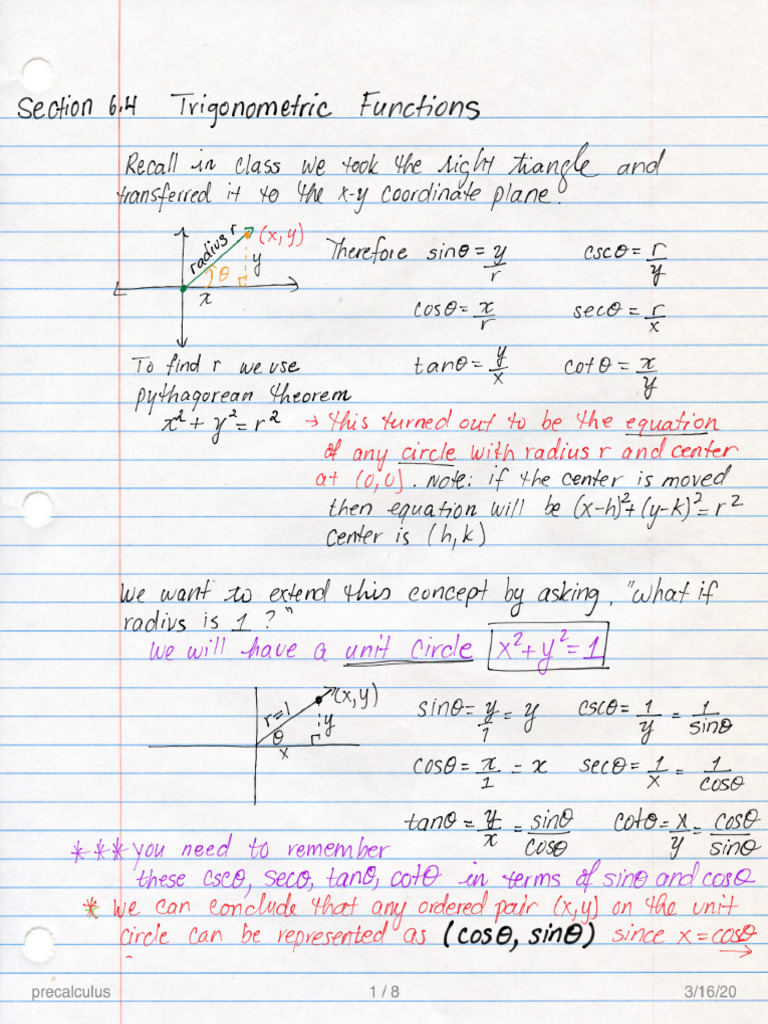 Pre Calculus | PDF