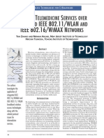 W T S I IEEE 802.11/WLAN IEEE 802.16/W Max N: Ireless Elemedicine Ervices Over Ntegrated AND I Etworks