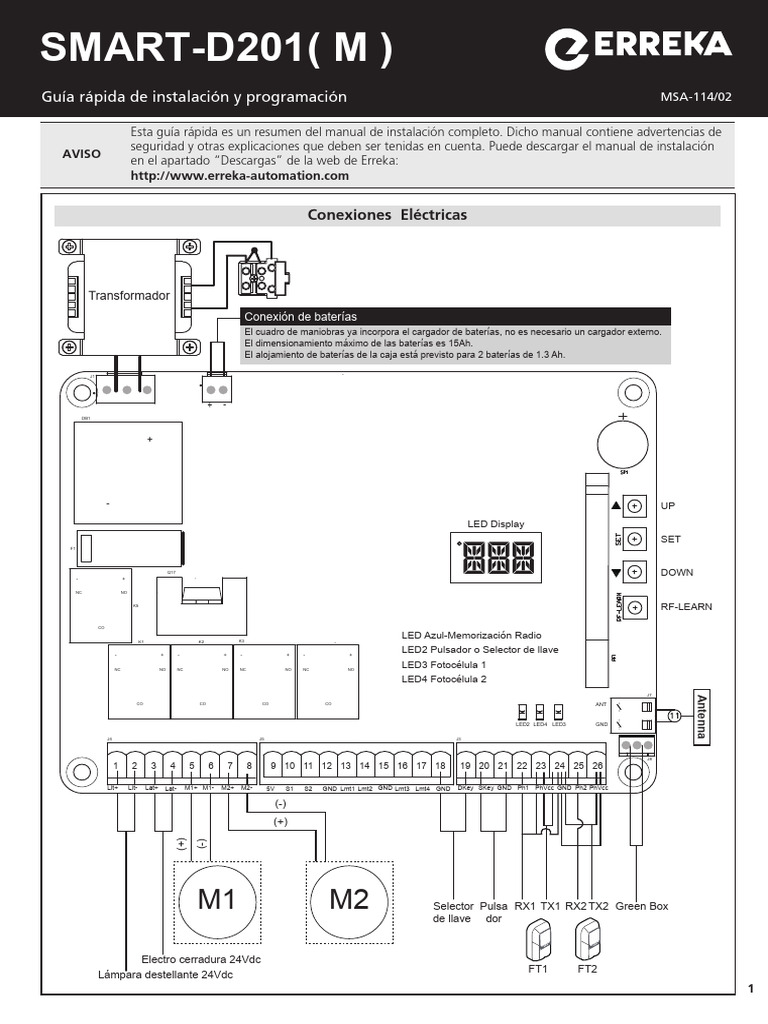Guía de Instalación SMART-D201 | PDF | Dispositivos ópticos ...