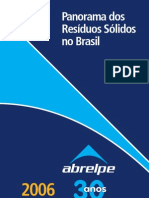 Panorama Dos Residuos Solidos No Brasil 2006 ABRELPE 2007