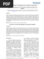 CÂNCER GÁSTRICO A IMPORTÂNCIA DA TERAPIA NUTRICIONAL