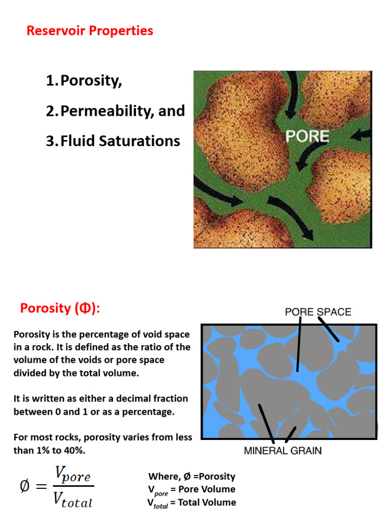 Petroleum Reservoir Rocks | PDF | Porosity | Sandstone