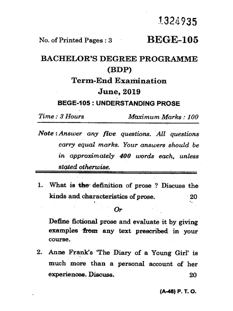 Bege 105 | PDF