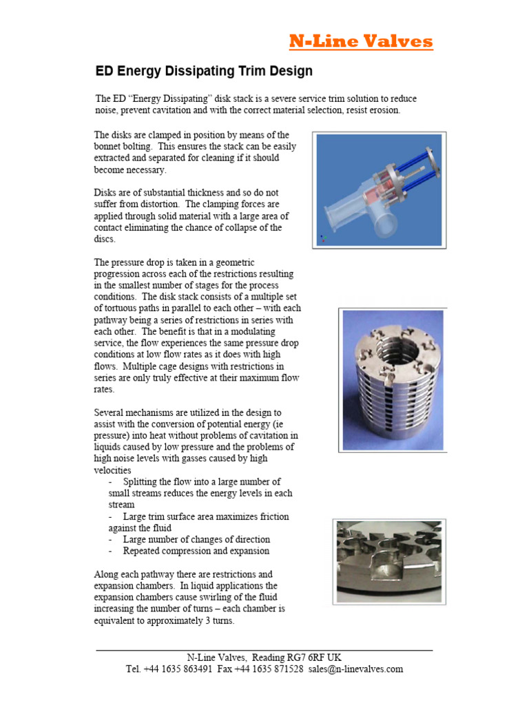 ED Energy Dissipating Trim Overview | PDF