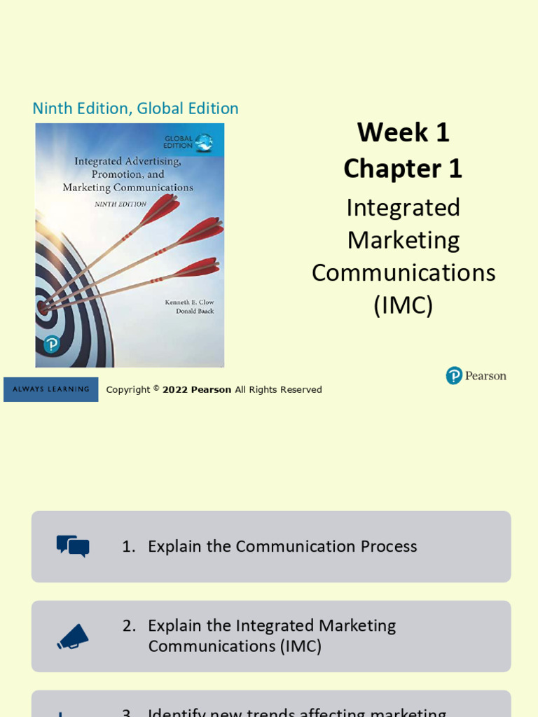 Integrated Marketing Communications Overview | PDF | Marketing ...
