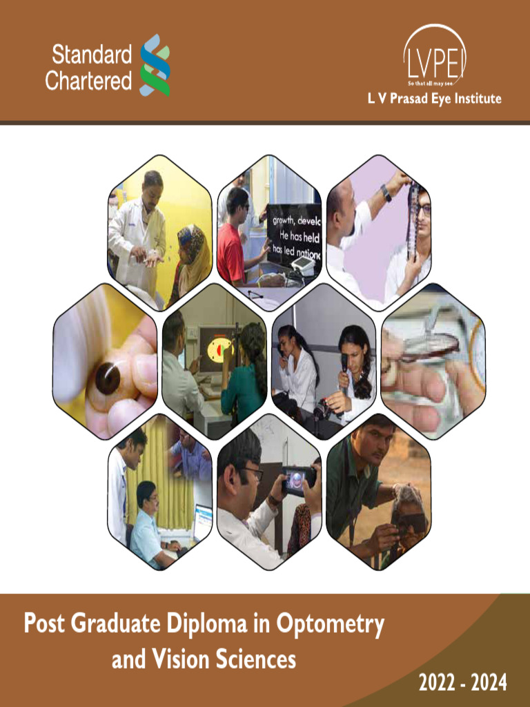 PG Diploma in Optometry Overview 2022-2024 | PDF | Optometry | Visual ...