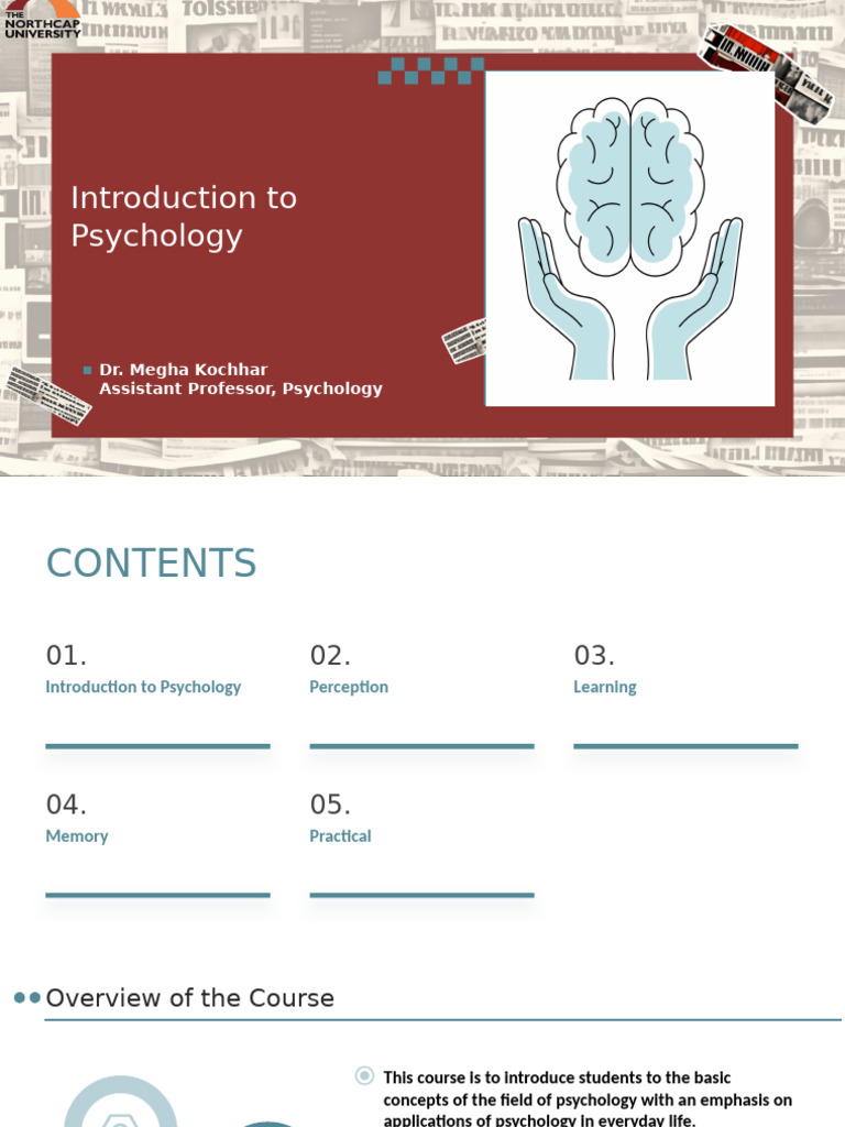 Introduction to Psychology Course Overview | PDF | Behaviorism ...