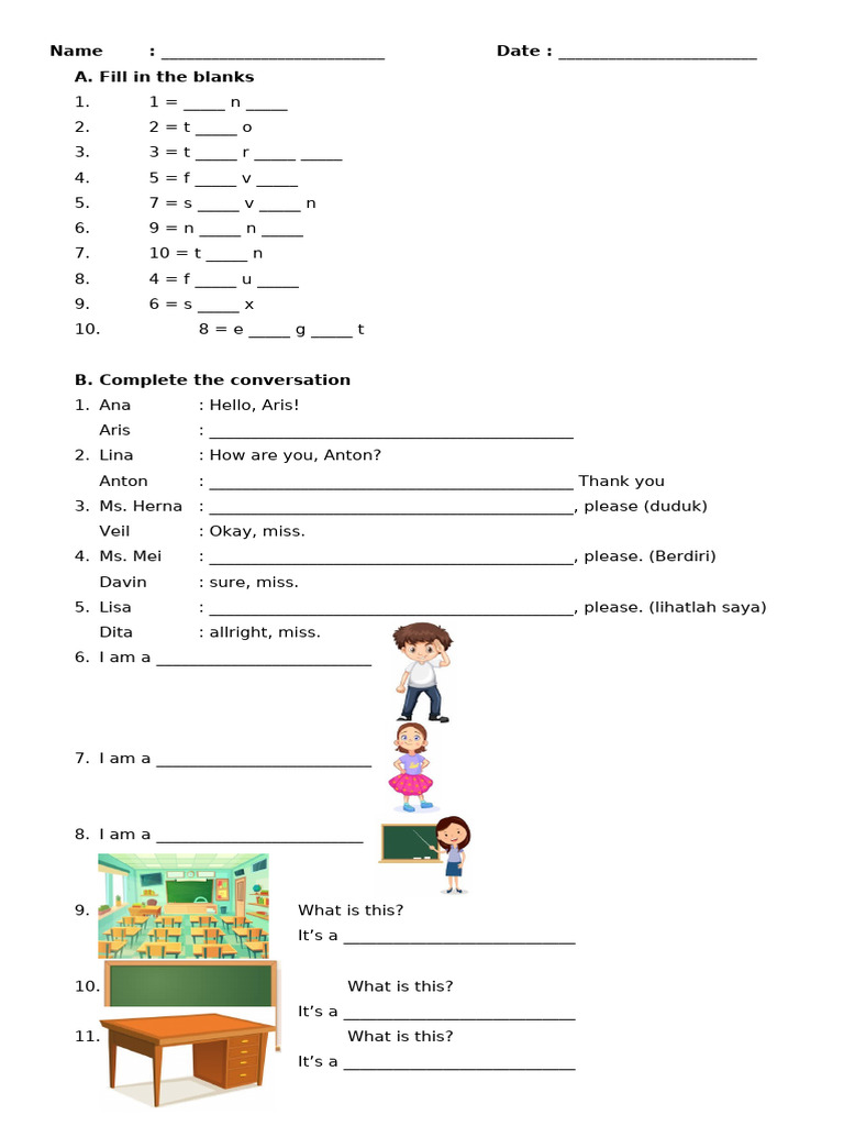 Grade 1 Frans | PDF
