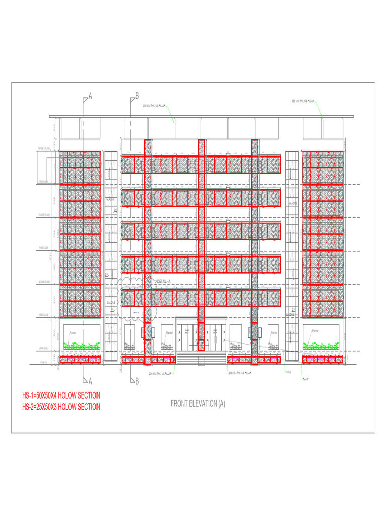 Building Elevation and Structural Details | PDF