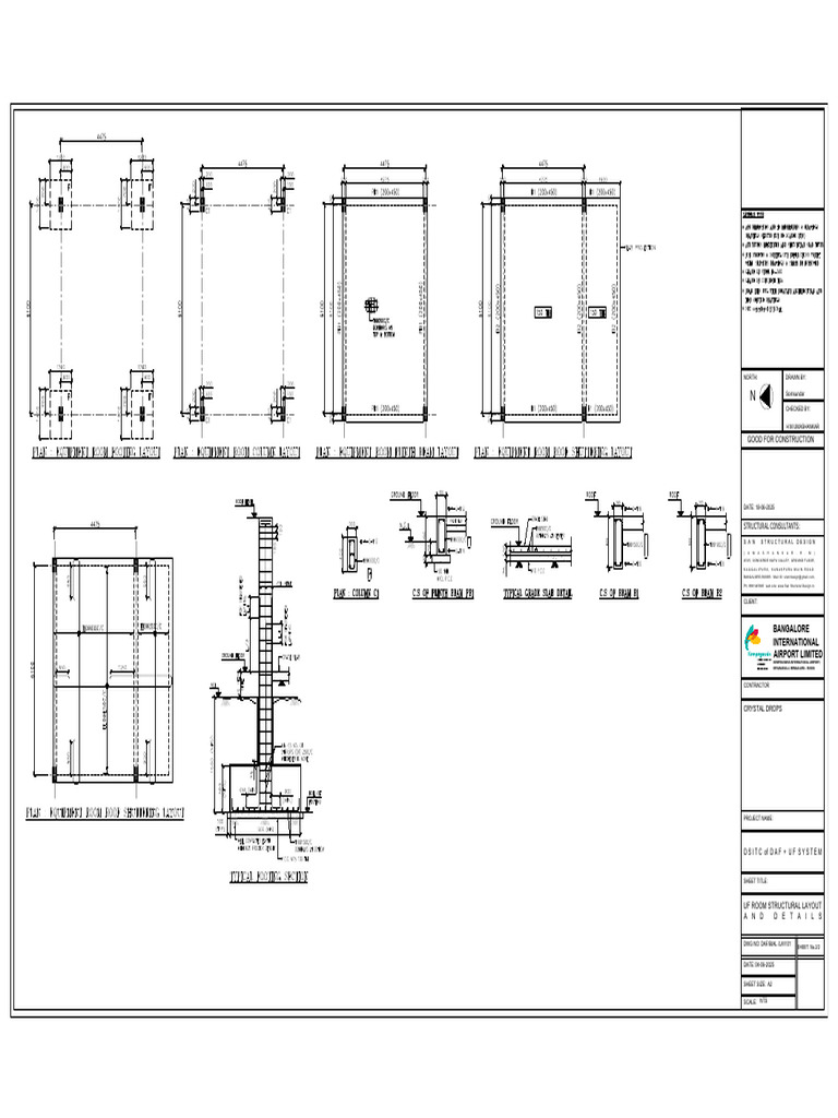 UF Room Structural Layout Plan | PDF