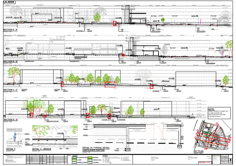 Site Plan and Section Details | PDF | Soil | Natural Materials