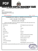 NYSC Addendum Guidelines and Requirements | PDF | Health Care