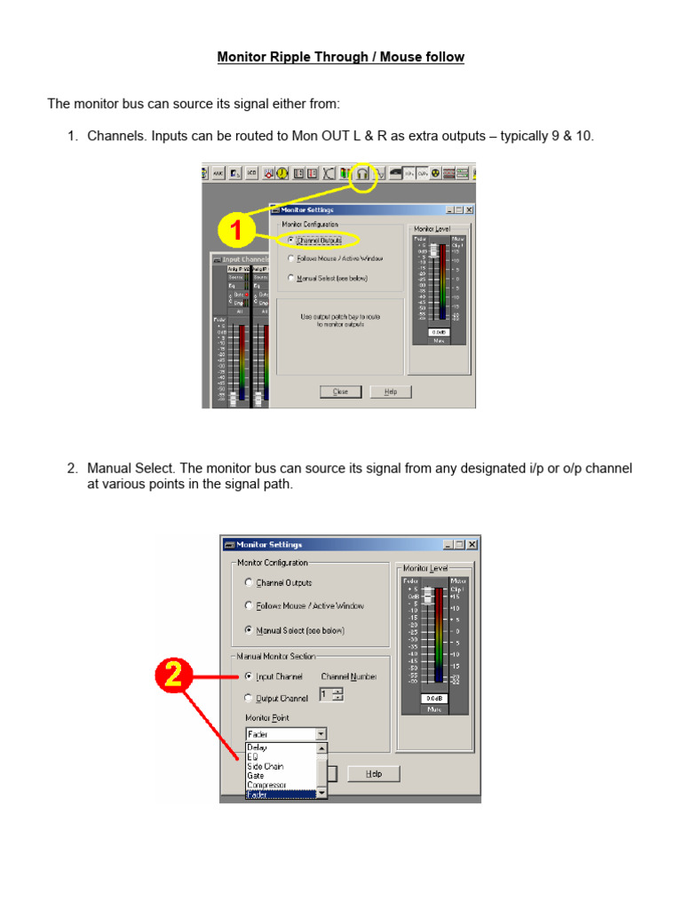 Monitor Ripple Through | PDF