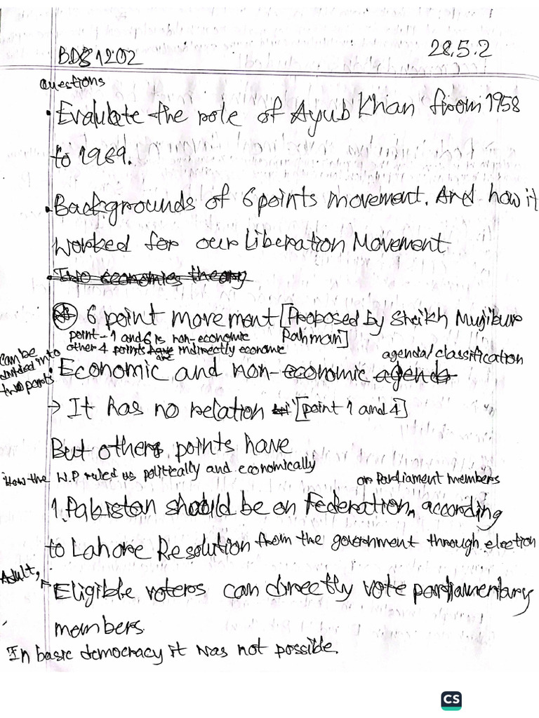 Six Point Movement 1966 | PDF