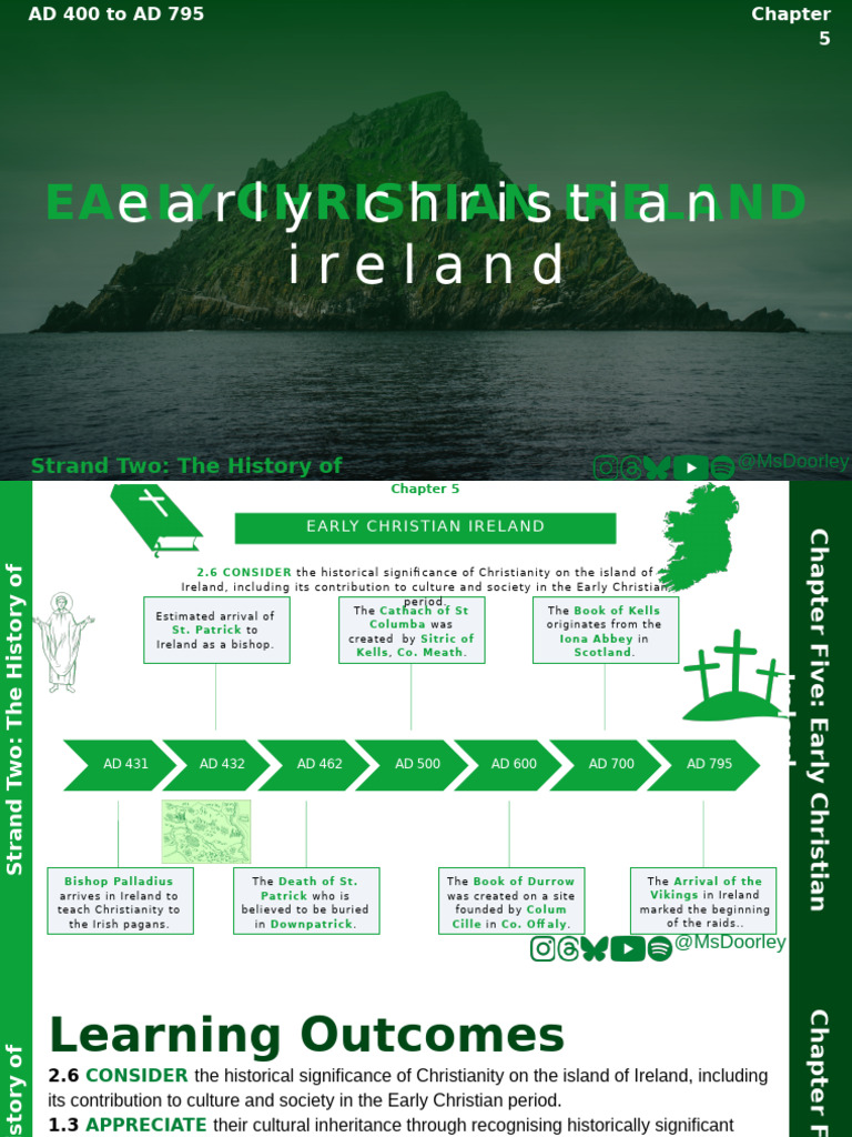 Ch. 5 - Early Christian Ireland | PDF | Saint Patrick | Ireland