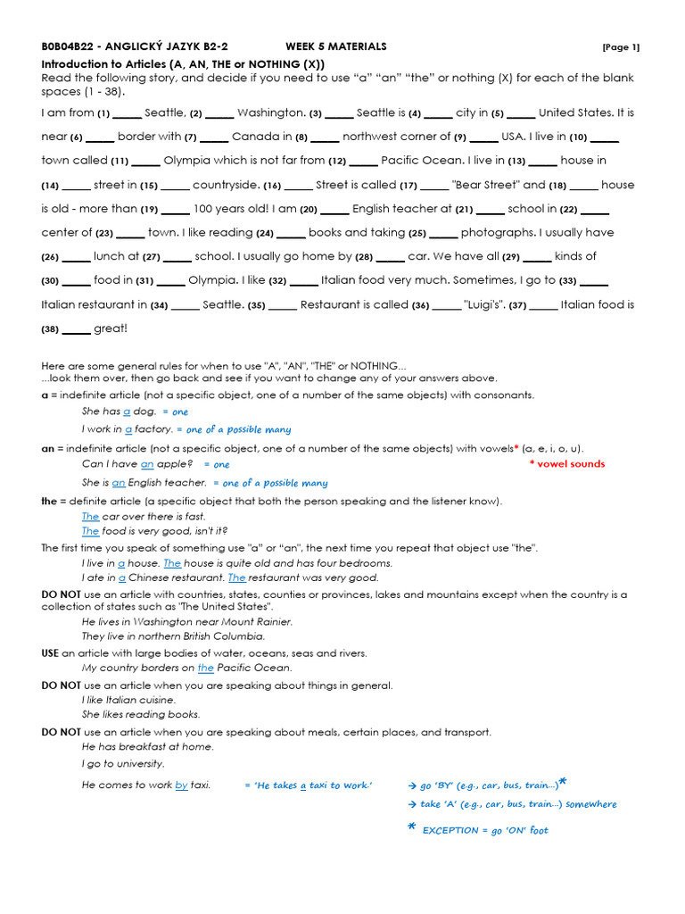 B0B04B22 WEEK 5 Materials | PDF | Grammatical Number | Plural
