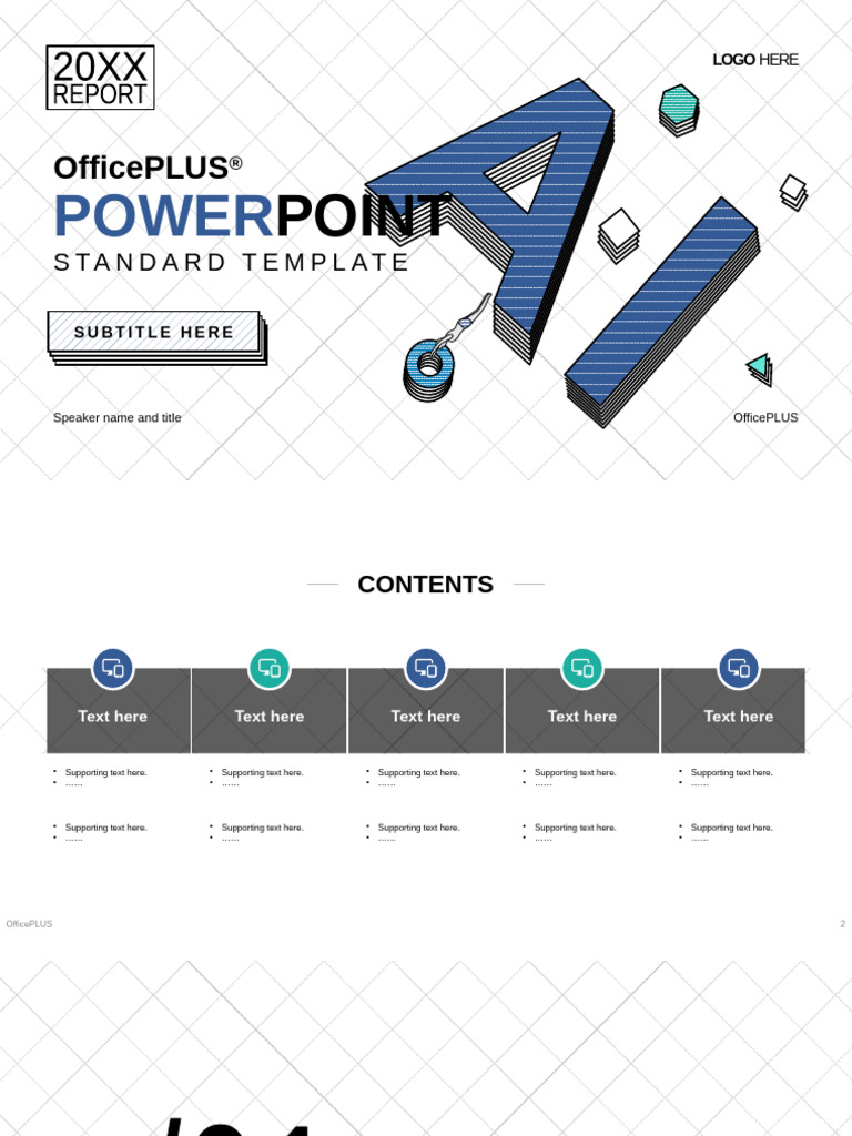 OfficePLUS PowerPoint Template Guide | PDF | Printing | Orthography