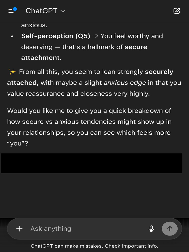 Attachment Style Questions | PDF