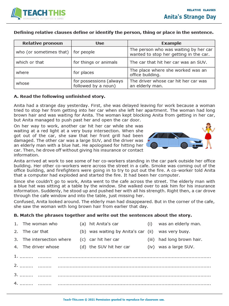 Understanding Relative Clauses in Context | PDF | Grammar | Syntax