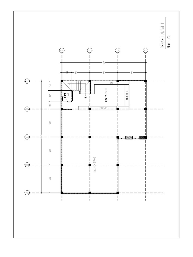 Denah Ruko Yafit | PDF