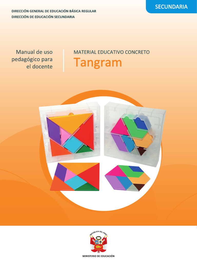Manual Pedagógico para Tangram en Matemáticas | PDF | Geometría ...
