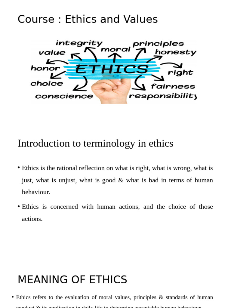 Understanding Ethics and Values | PDF | Heredity | Courage