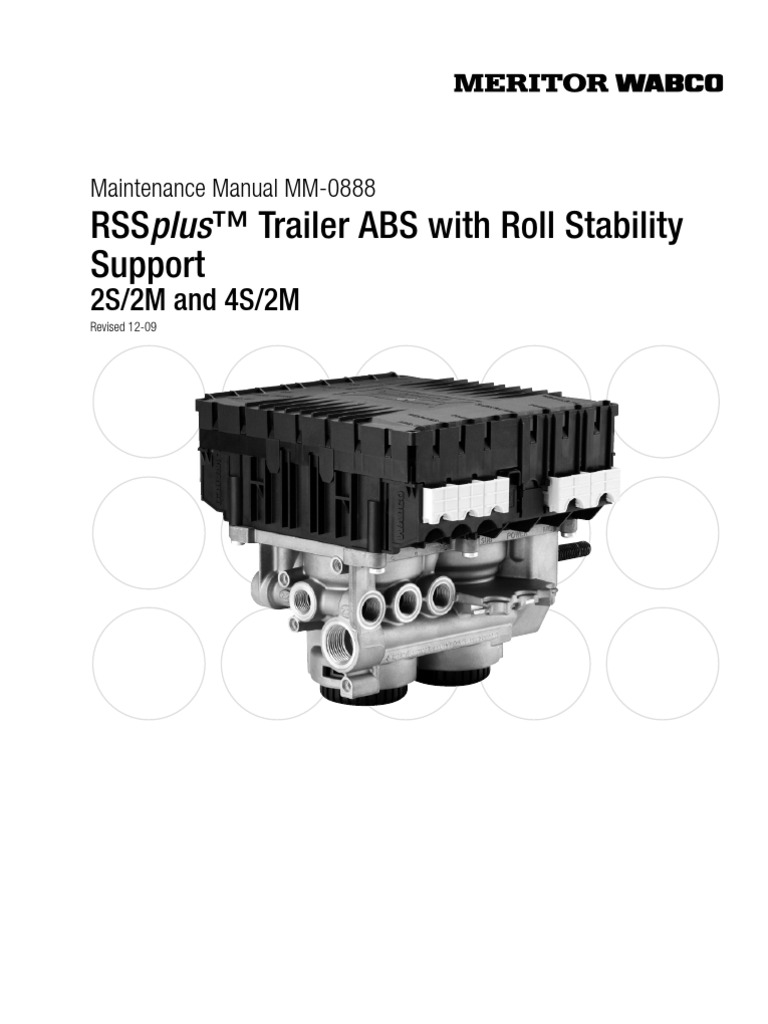 Wabco Rss Abs Catalauge | PDF | Anti Lock Braking System | Vacuum Cleaner