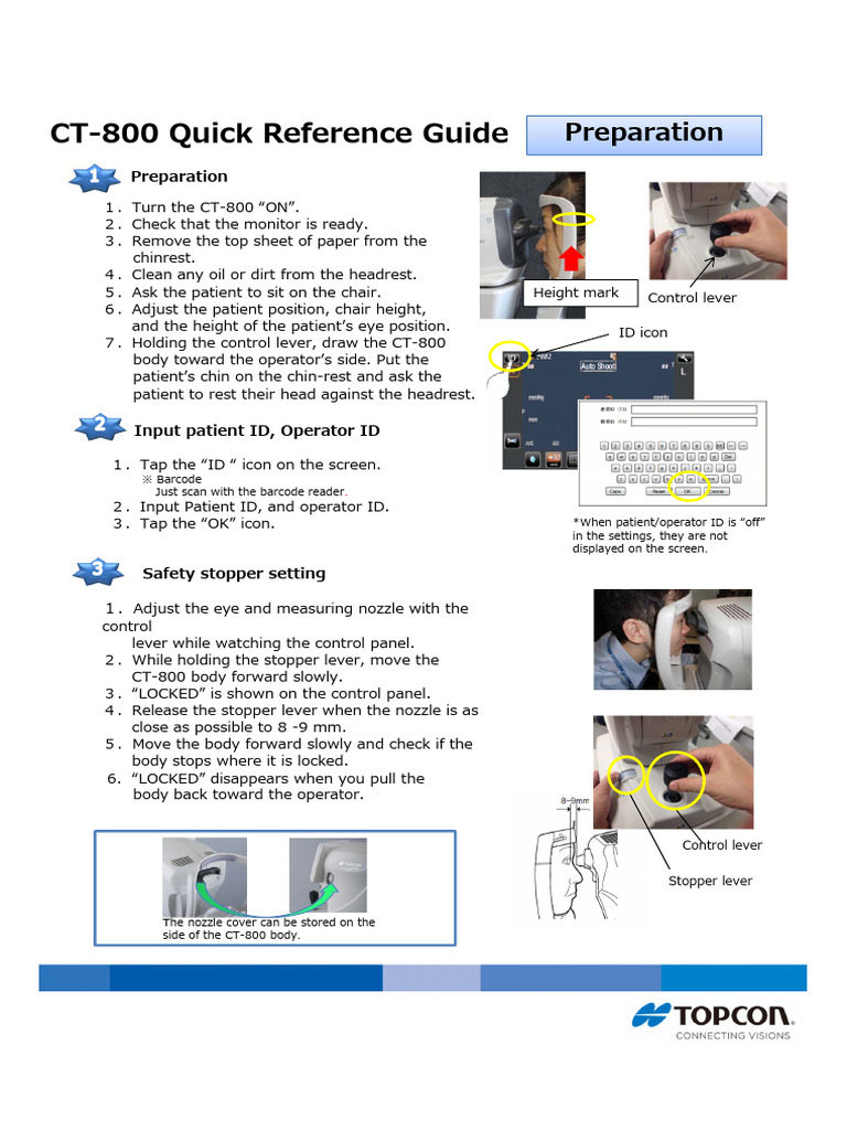 CT-800 Quick Reference Guide | PDF