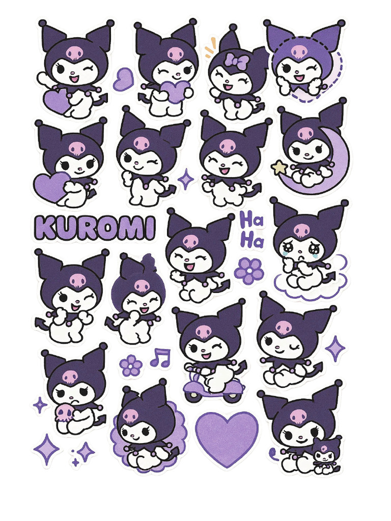 Kuromi Stickers | PDF