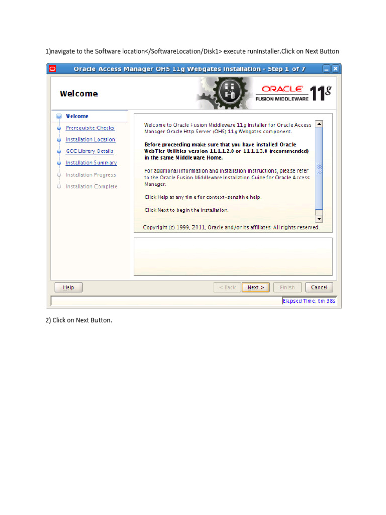 Web Gate Installation | PDF