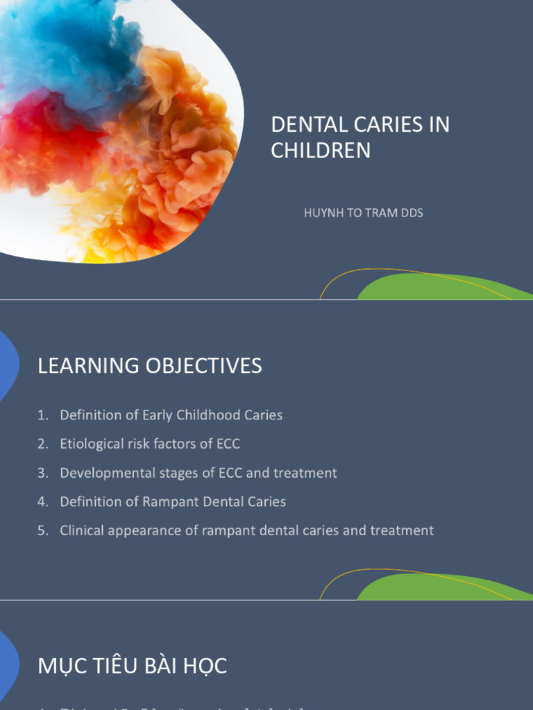 Dental Caries in Children | PDF