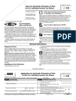 f4868 2011 Tax File Extension