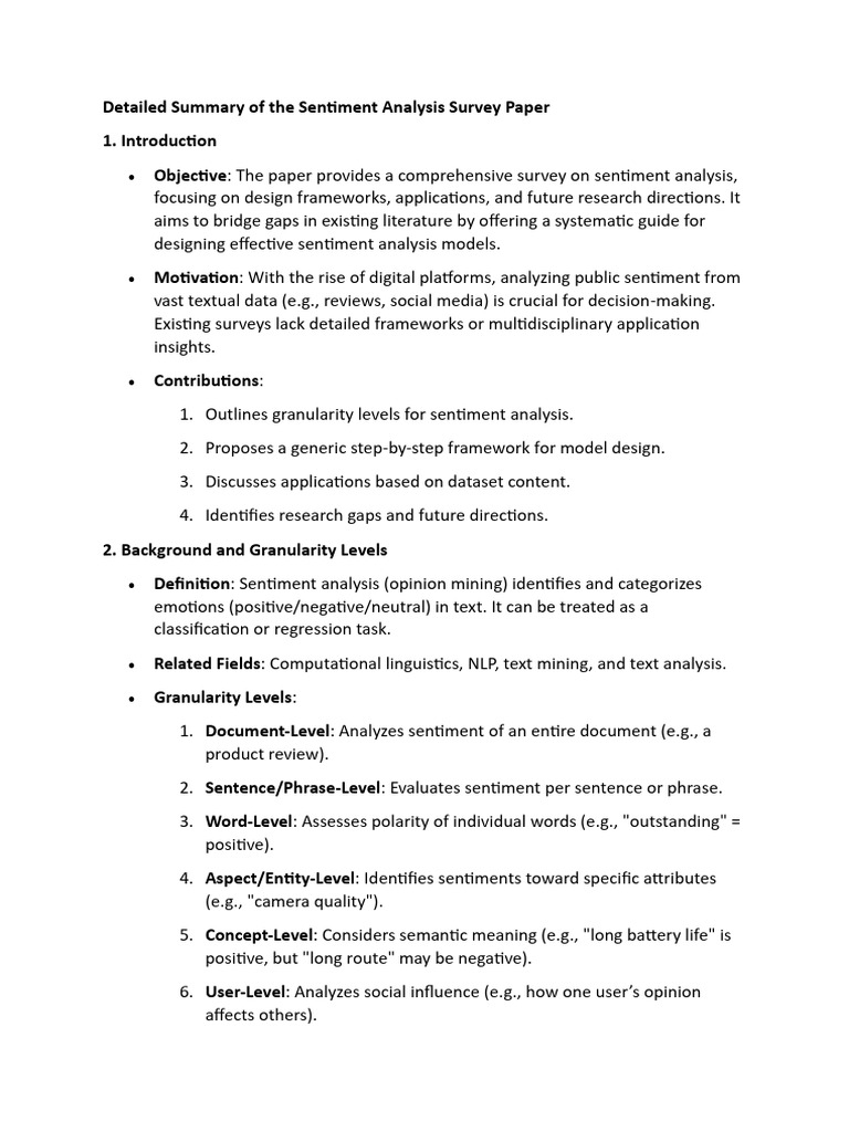Comprehensive Sentiment Analysis Framework | PDF | Machine Learning ...