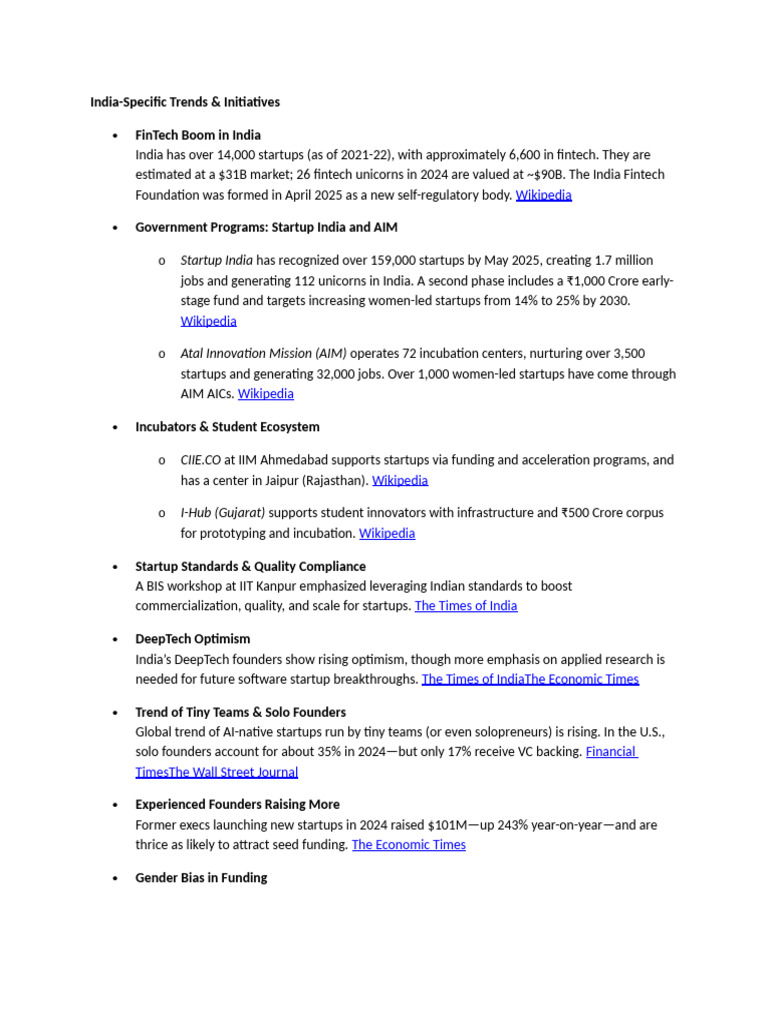 India FinTech Trends and Startup Insights | PDF | Startup Company ...