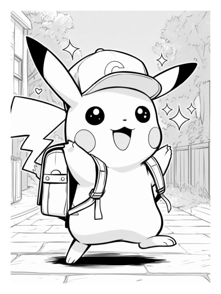 Pikachu Al Colegio | PDF