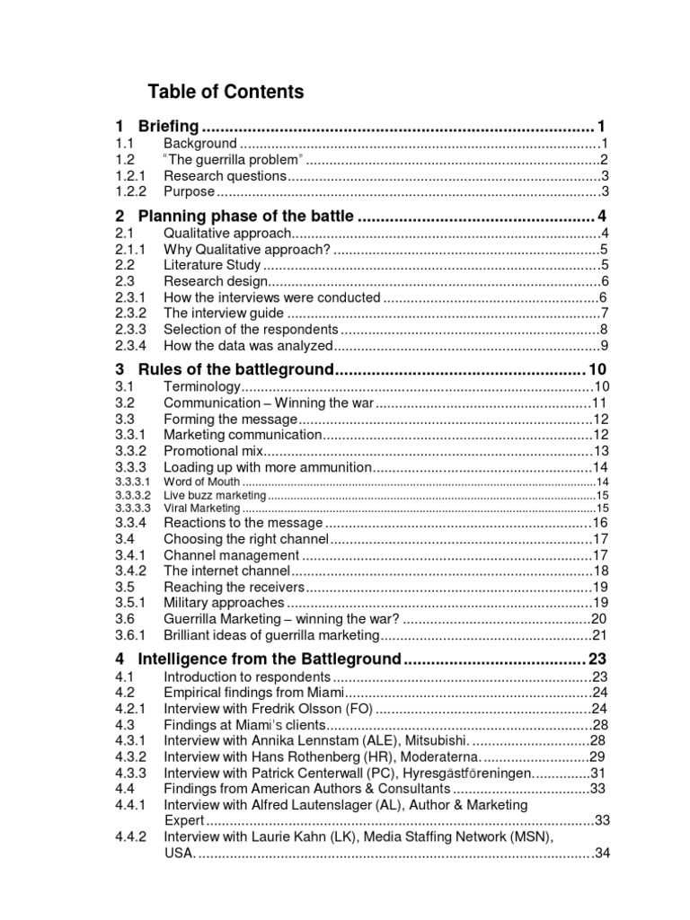 marketing management thesis title