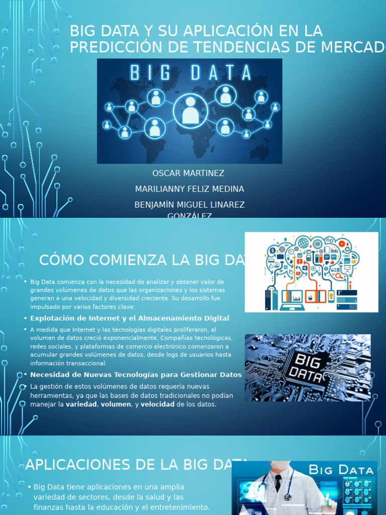 Big Data y Su Aplicación en La Predicción Del Mercado | PDF | Big Data ...