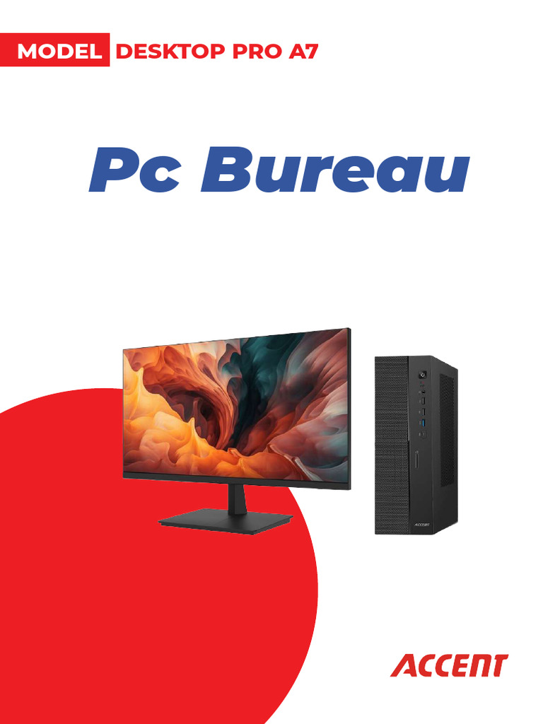 PC Bureau PRO A7: Spécifications et Performances | PDF | USB | Windows 10