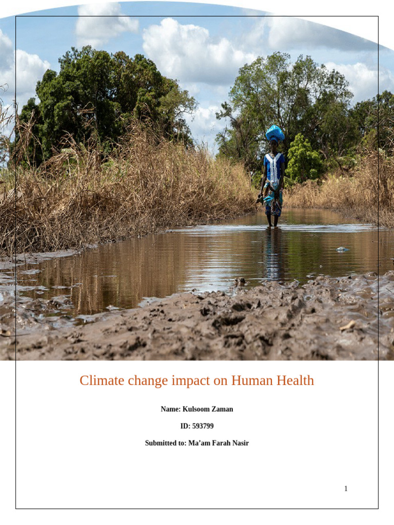 Climate Change Effects on Health | PDF | Flood | Hazards